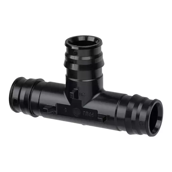 Usystems: Тройник редукционный PPSU для труб PE-Xa 40-20-40  USYSTEMS, Материал: ppsu, Тип соединения: редукционные, Типоразмер фитинга: 40-20-40 Европейское качество