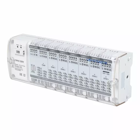Usystems: Проводной контроллер CW-6 230V  USYSTEMS, изображение 3 Европейское качество