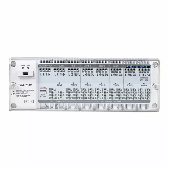Usystems: Проводной контроллер CW-6 230V  USYSTEMS, изображение 2 Европейское качество