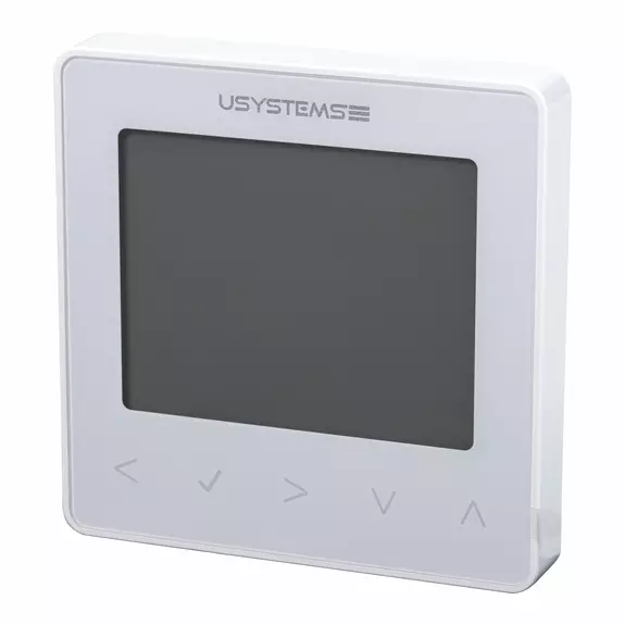Usystems: Проводной термостат цифровой TWL-9 Zigbee белый  USYSTEMS, напряжение: 24 В, сенсорный экран: да, Цвет: белый, изображение 4 Европейское качество
