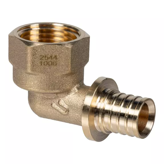 Usystems: Угольник аксиальный с внутренней резьбой  16-Rp1/2"ВР  USYSTEMS, Тип соединения: труба-резьбовой элемент, Типоразмер фитинга: 16-1/2", Резьба: ВР, изображение 2 Европейское качество