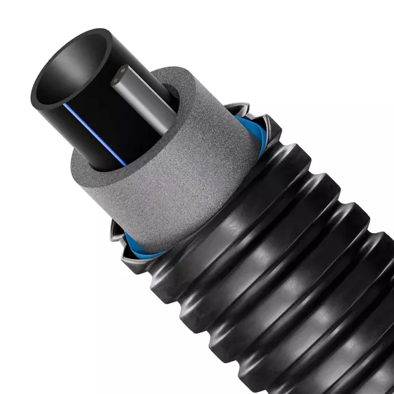 Usystems: Труба Supra Plus Light с греющим кабелем 10Вт/м 32x2,9/75 бухта 10м USYSTEMS, Давление, бар: 16, Диаметр трубы, мм: 32, Диаметр кожуха, мм: 75, Количество греющих кабелей: 1, Длина бухты/отрезка/рулона, м: 10 Европейское качество