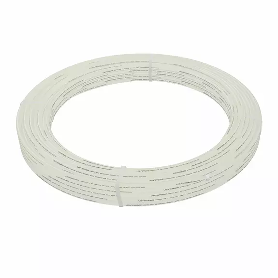 Usystems: Труба Minitec Pipe белая 10x1,3 бухта 120м  USYSTEMS, Давление: 6, Диаметр PEX труб и аксессуаров: 10, Длина трубы PEX: 120, изображение 3 Европейское качество