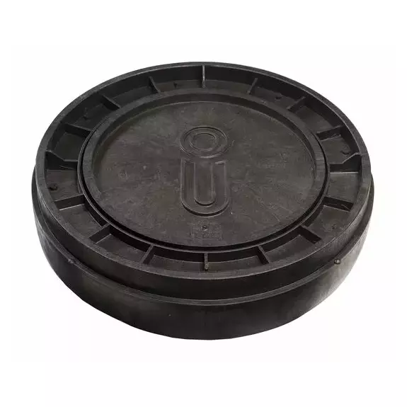 Usystems: Крышка 315мм для смотрового колодца '1с, тип крышки: сплошная, диаметр*: 315, тип поставки*: Штука, Материал: пластик Европейское качество