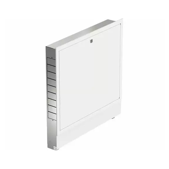 Usystems: Коллекторный шкаф встраиваемый 550x730x110mm, типоразмер: 550x730x110, тип поставки*: Штука, Тип конструкции коллекторного шкафа: встраиваемый Европейское качество