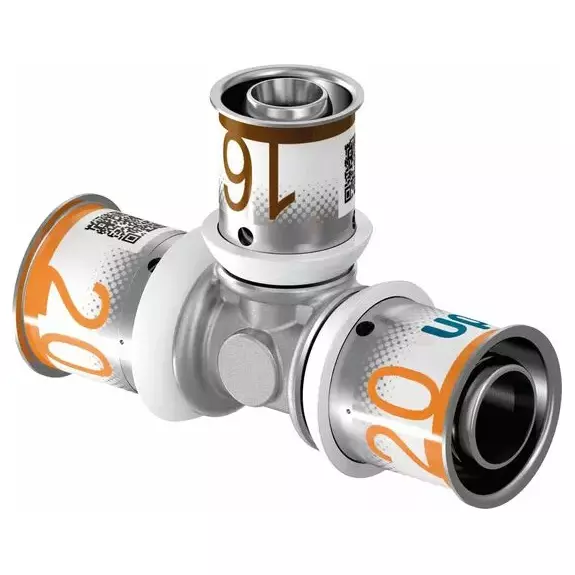 Usystems: Mlc тройник редукционный латунный 20-25-20 '10а, типоразмер: 20-25-20, тип поставки*: Комплект, Материал: латунь Европейское качество