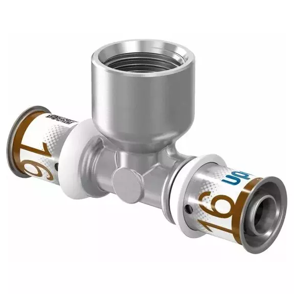 Usystems: Mlc тройник с внутренней резьбой 32-rp1/2"вр-32 '5и, резьба*: ВР, типоразмер: 32-1/2"-32, тип поставки*: Комплект, Материал: латунь Европейское качество