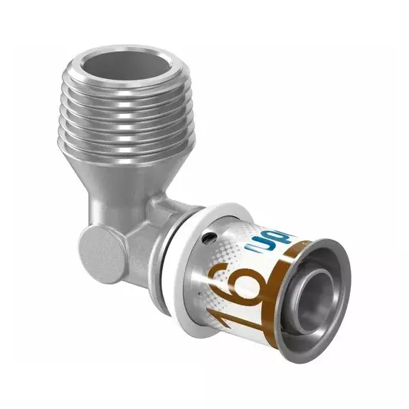 Usystems: Mlc угольник с наружной резьбой 20-r1/2"нр '10и, угол: 90, резьба*: НР, типоразмер: 20-1/2“, тип поставки*: Комплект, Материал: латунь Европейское качество