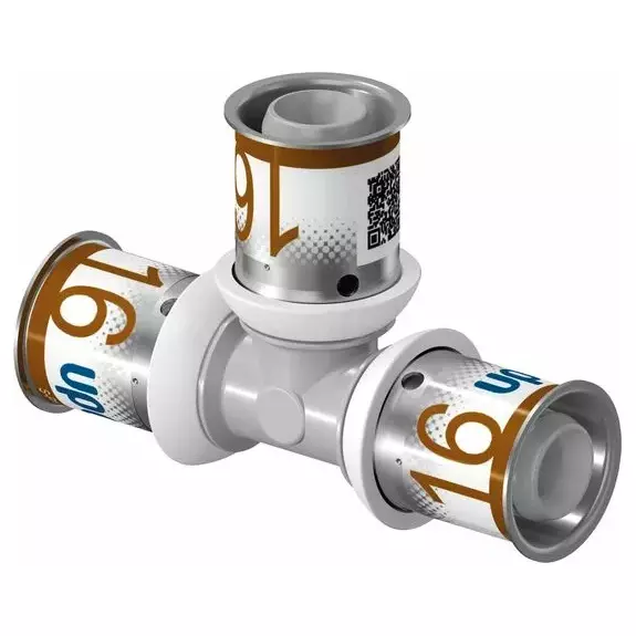 Usystems: Mlc тройник равнопроходной композиционный ppsu 32-32-32 '5и, типоразмер: 32-32-32, тип поставки*: Комплект, Материал: ppsu Европейское качество