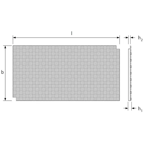 Usystems: Панель для труб тп  для крепления труб тёплого пола USYSTEMS, Теплоизоляция: да, Толщина: Выберите вариант, изображение 2 Европейское качество