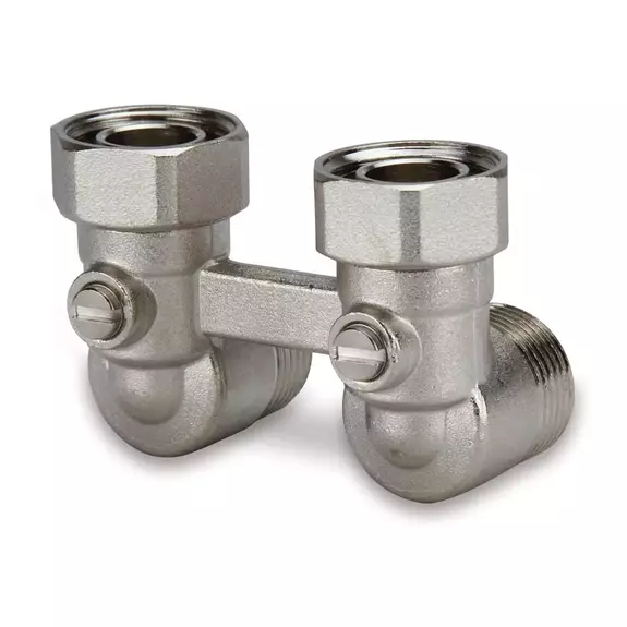 Usystems: H-модуль узел нижнего подключения радиатора USYSTEMS, Форма: Выберите вариант, Типоразмер фитинга: 3/4“- 3/4“, изображение 5 Европейское качество