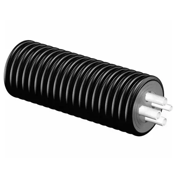 Usystems: Труба Quattro PE-Xa 2x32x2,9-25x3,5-20X2,8/175 бухта 200м  USYSTEMS, Давление, бар: 6/10, Диаметр трубы, мм: 2х32-25-20, Диаметр кожуха, мм: 175, Длина бухты/отрезка/рулона, м: 200, изображение 2 Европейское качество