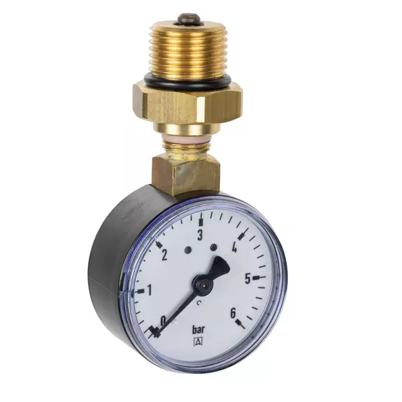 Usystems: Манометр с монтажным вентилем  USYSTEMS Европейское качество