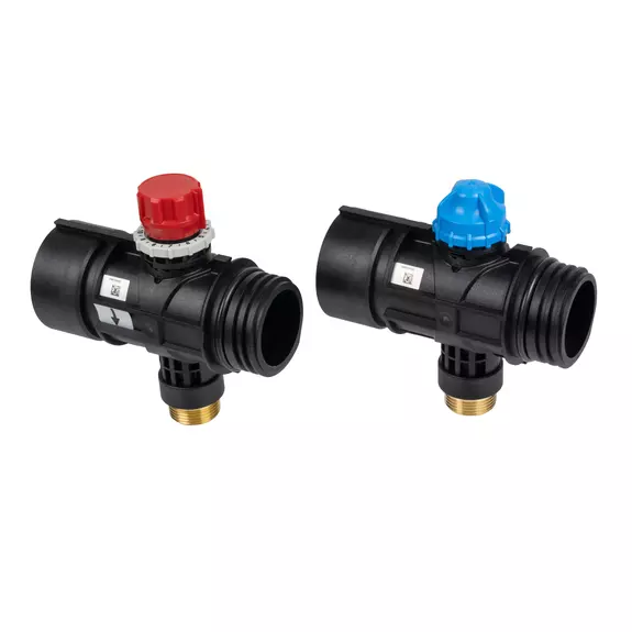 Usystems: Сегмент промышленного коллектора Magna 1 1/2" с клапаном, ответвление G3/4"НР Евроконус  USYSTEMS Европейское качество