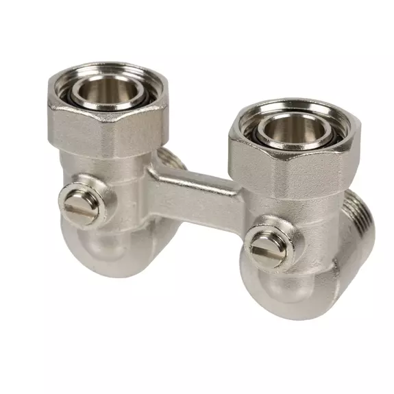 Usystems: H-модуль узел нижнего подключения радиатора USYSTEMS, Форма: Выберите вариант, Типоразмер фитинга: 3/4“- 3/4“, изображение 6 Европейское качество